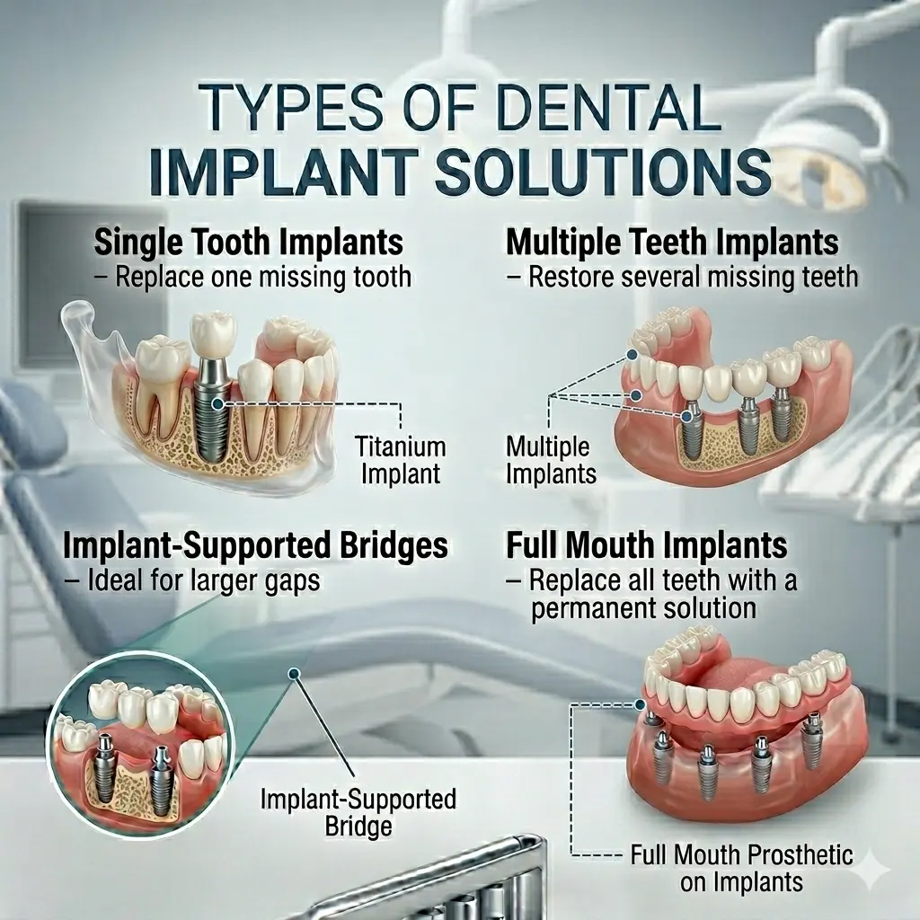 Types of Dental Implant Solutions